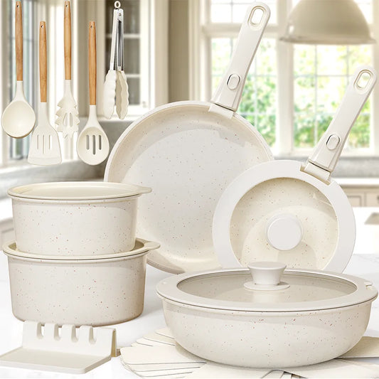 21 Piece Non-Stick Pots And Pans