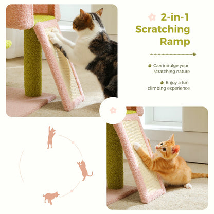 Multi-Level Flower Cat Tree