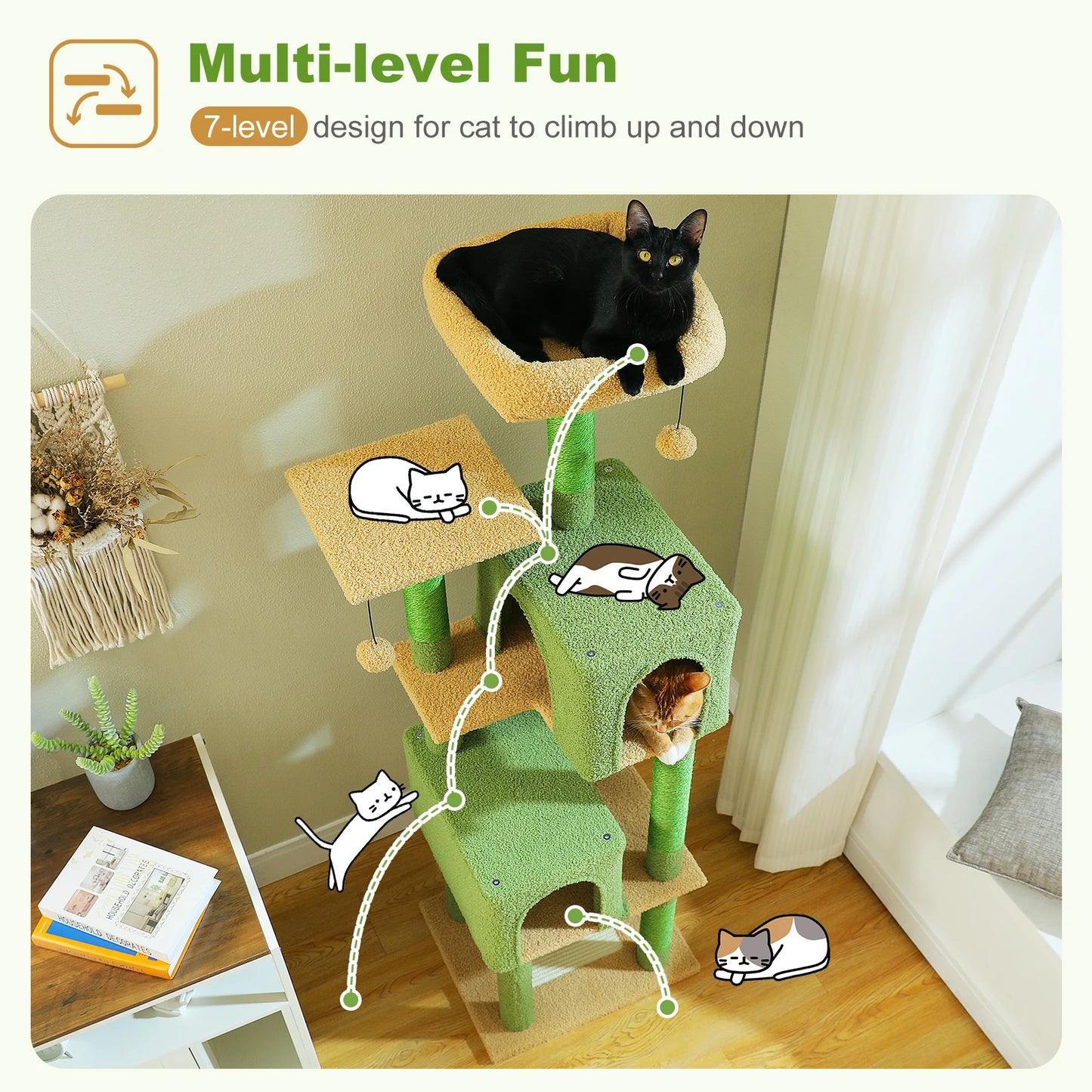 Flower Cat Tree