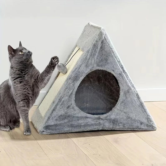 Cat Scratching Post Bed