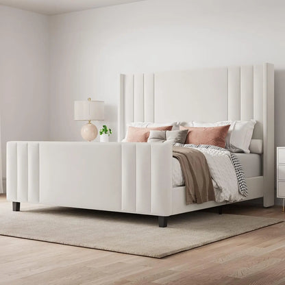 Platform Upholstered Bed Frame