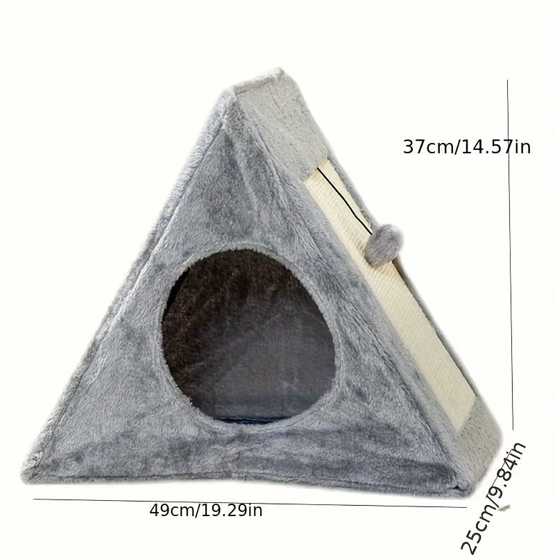 Cat Scratching Post Bed