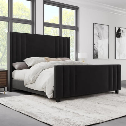 Platform Upholstered Bed Frame